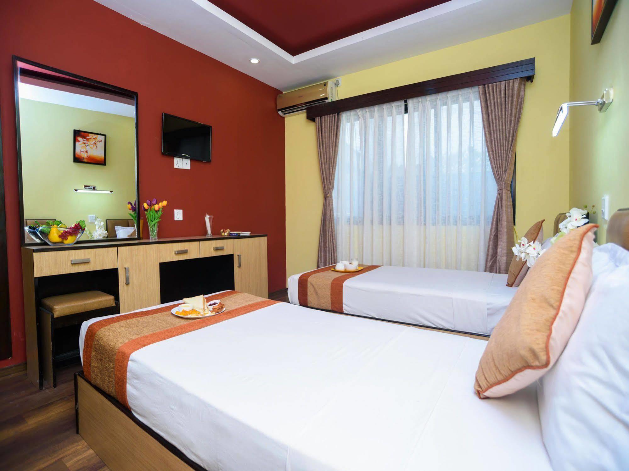 Oyo 105 Hotel Travel Inn كاتماندو المظهر الخارجي الصورة